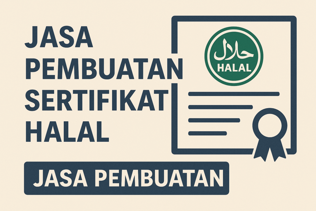 Jasa Pembuatan Sertifikat Halal